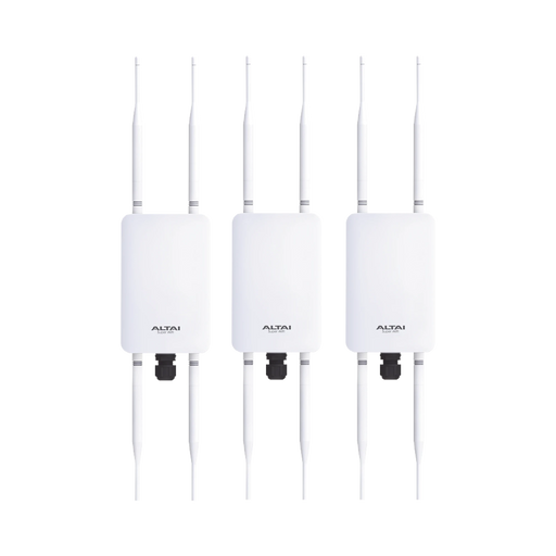 KIT 3 PUNTOS DE ACCESO CX-200, WAVE2, DUAL BAND, ANTENAS OMNIDIRECCIONALES 5 DBI-Redes WiFi-ALTAI TECHNOLOGIES-CX200.KIT-Bsai Seguridad & Controles