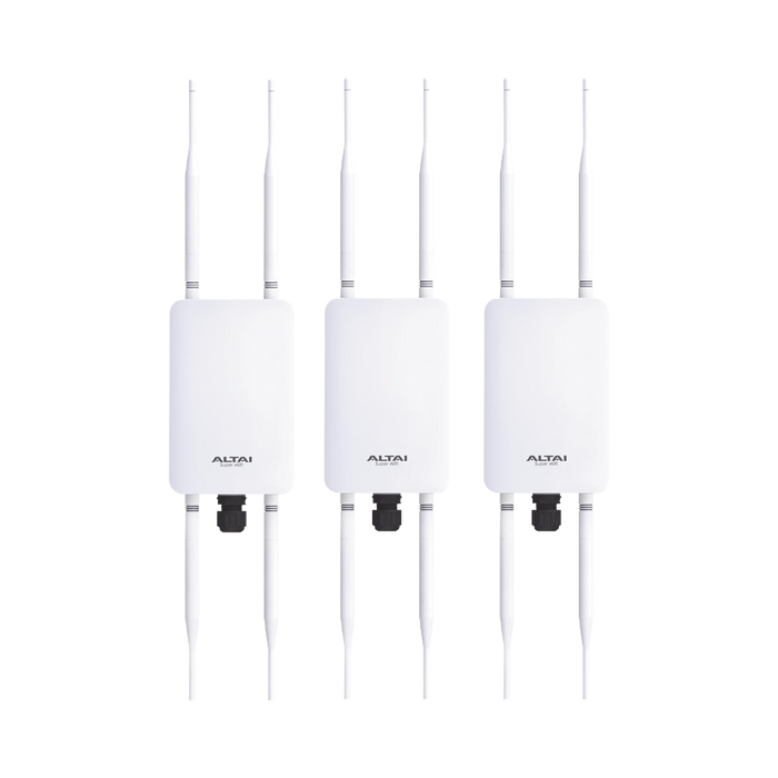 KIT 3 PUNTOS DE ACCESO CX-200, WAVE2, DUAL BAND, ANTENAS OMNIDIRECCIONALES 5 DBI-Redes WiFi-ALTAI TECHNOLOGIES-CX200.KIT-Bsai Seguridad & Controles