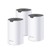 KIT 3 ROUTERS INALÁMBRICOS MESH INTERIOR PARA HOGAR / DOBLE BANDA WI-FI 5 AC1900 MBPS / 3 PUERTO GIGABIT WAN/LAN / 3 ANTENAS INTERNAS / ADMINISTRACIÓN MEDIANTE LA APP DECO (IOS, ANDROID)-Redes WiFi-TP-LINK-DECOS7-3PACK-Bsai Seguridad & Controles