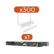 KIT 300 ONTS HG6145D2 + 1 OLT AN6001G16-AC-Redes FTTH/PON-FIBERHOME-AN1645D2-KIT-Bsai Seguridad & Controles