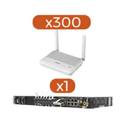 KIT 300 ONU´S HG6144F + 1 OLT AN6001G16-AC-Redes FTTH/PON-FIBERHOME-AN1644F-KIT-Bsai Seguridad & Controles