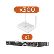 KIT 300 ONU´S HG6145F + 1 OLT AN6001G16-AC-Redes FTTH/PON-FIBERHOME-AN1645F-KIT-Bsai Seguridad & Controles