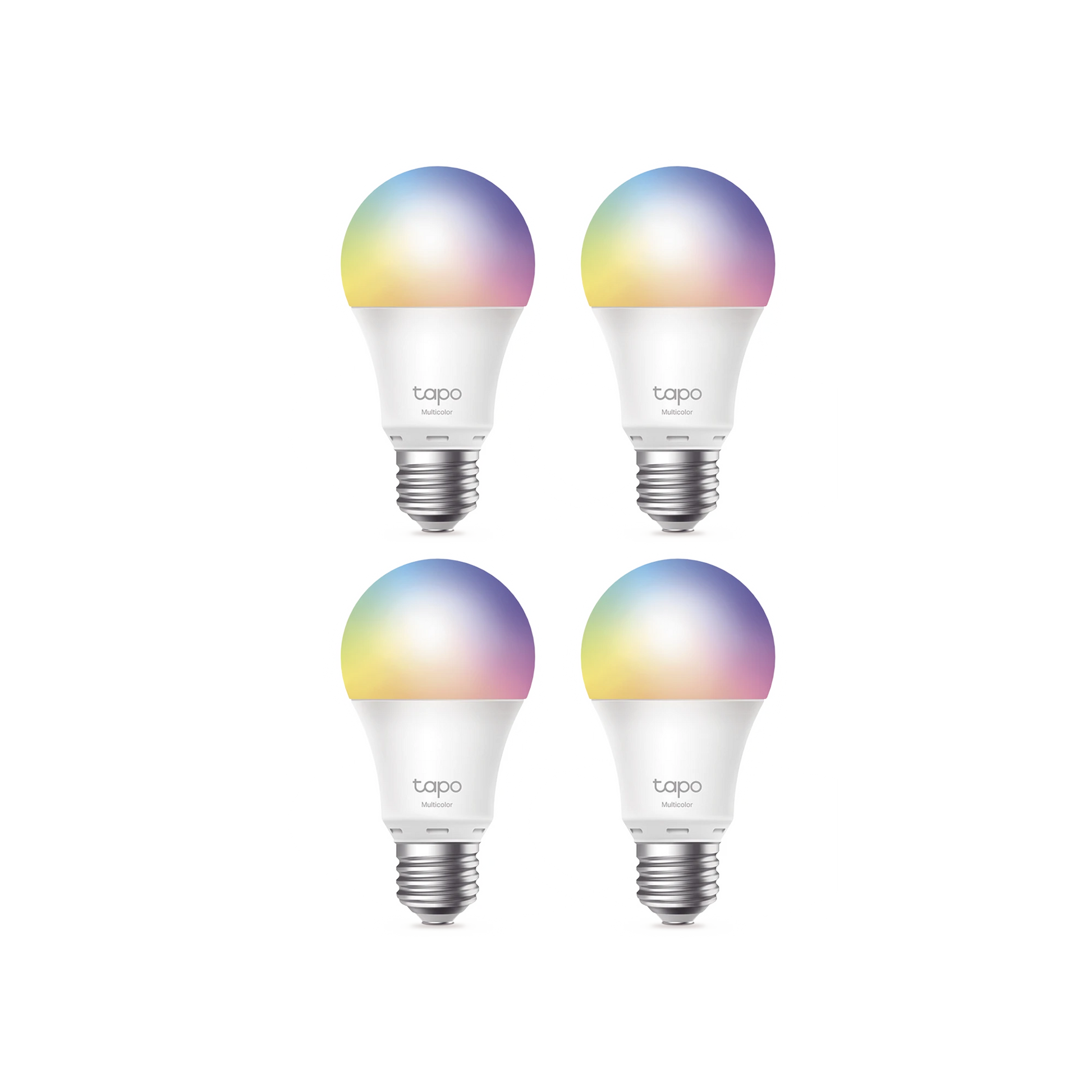 KIT 4 FOCOS WIFI MULTICOLOR, INTENSIDAD Y COLOR REGULABLES, COMANDOS DE VOZ MEDIANTE AMAZON ALEXA/GOOGLE ASSISTEN-Automatización - Casa Inteligente-TP-LINK-Bsai Seguridad & Controles