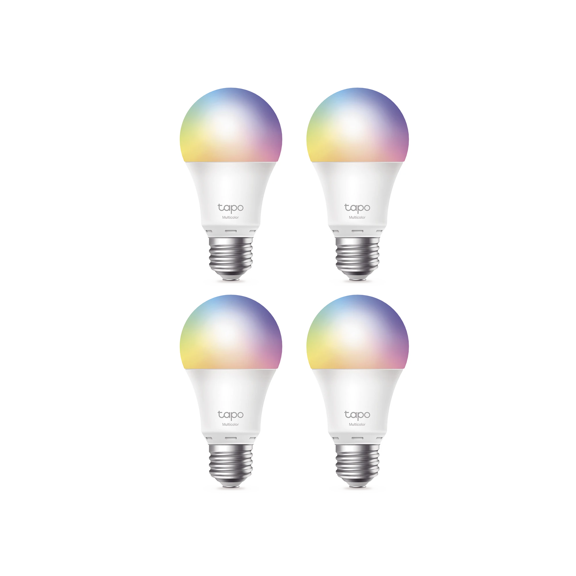 KIT 4 FOCOS WIFI MULTICOLOR, INTENSIDAD Y COLOR REGULABLES, COMANDOS DE VOZ MEDIANTE AMAZON ALEXA/GOOGLE ASSISTEN-Automatización - Casa Inteligente-TP-LINK-Bsai Seguridad & Controles