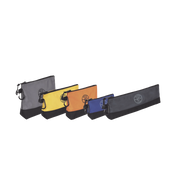 KIT 5 BOLSOS ULTRA RESISTENTES PARA HERRAMIENTAS CON BASE Y CIERRE ZIPPER, COLORES: GRIS CLARO, AMARILLO, NARANJA, AZUL, GRIS OSCURO. TODOS CON MOSQUETONES DE ALUMINIO.-Ferreteria-KLEIN TOOLS-Bsai Seguridad & Controles