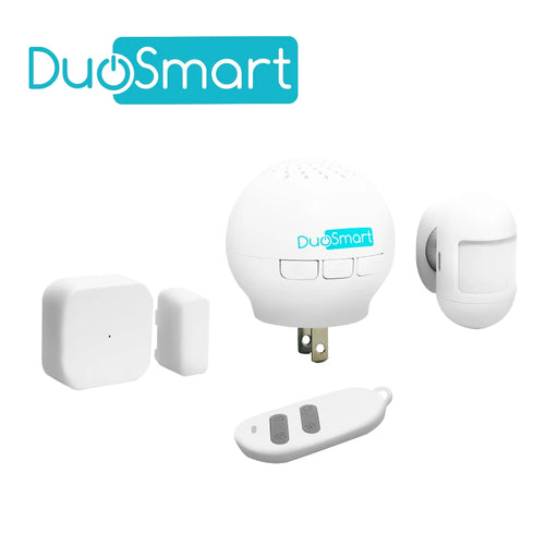 KIT ALARMA INALAMBRICA DUOSMART C20 COMUNICACION DUAL WIFI 2.4 GHZ RF 433.92 INCLUYE 1 PANEL 1 PIR 1 MAGNETO 1 LLAVERO **COMPATIBLE CON SENSORES DUOSMART C**-Automatizacion - Casa Inteligente-DUOSMART-C20-Bsai Seguridad & Controles