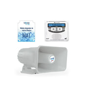 KIT ALERTA SÍSMICA YONUSA. CONTIENE EL AUDIO OFICIAL DE ALERTA SÍSMICA MEXICANO PARA EMISIÓN DE ALERTAS TEMPRANAS. RESPALDO DE BATERÍA, 120 DB DE SALIDA SONORA. COMPATIBLE CON CUALQUIER RADIO METEOROLÓGICO, WIFI SÍSMICO YONUSA Y MULTIPUNTO YONUSA.-Cercas electrificadas-YONUSA-Bsai Seguridad & Controles