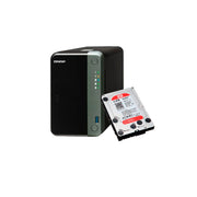 KIT ALMACENAMIENTO DE DATOS 4 NAS QNA TS-253D-4G-US + 1X DISCO DURO WD40EFAX-Servidores NAS / STORAGE-QNAP-Bsai Seguridad & Controles