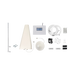 KIT AMPLIFICADOR DE SEÑAL CELULAR 4G, 3G, 2G Y VOZ, CON MÁSTIL LIVIANO DE PARED. SOPORTA MÚLTIPLES OPERADORES, DISPOSITIVOS Y TECNOLOGÍAS SIMULTÁNEAMENTE. TRIBANDA. MEJORA LA SEÑAL EN INTERIORES DE HASTA 500 METRO-Cobertura para Celular-EPCOM-Bsai Seguridad & Controles