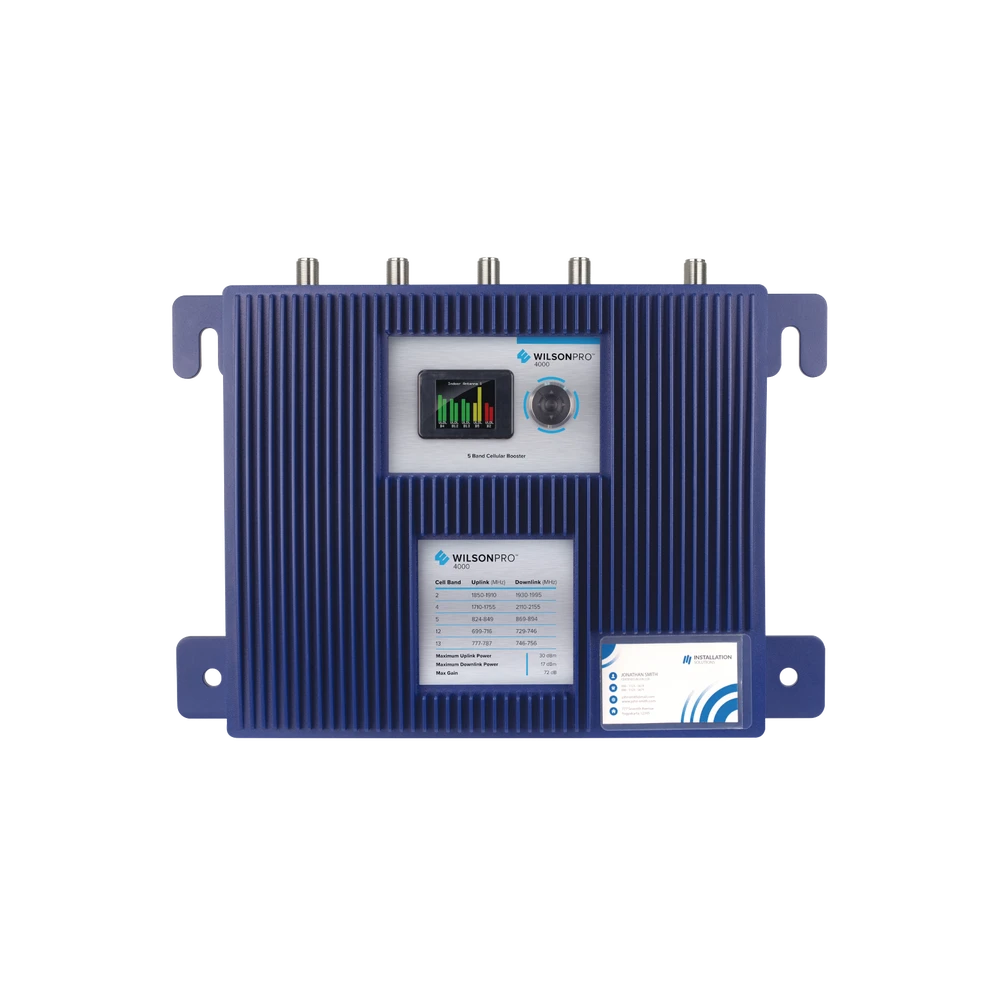 KIT AMPLIFICADOR DE SEÑAL CELULAR PRO4000 | 4 AMPLIFICADORES EN 1, SOPORTA HASTA 16 ANTENAS INTERNAS | TODAS LAS FRECUENCIAS DE MÉXICO | TECNOLOGÍAS 4G Y 3G-Cobertura para Celular-WILSONPRO / WEBOOST-Bsai Seguridad & Controles