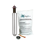 KIT ANTIVANDALICO DE PUESTA A TIERRA DE 45 A CON ELECTRODO, ACOPLADOR EN FILTRO Y COMPUESTO H2OHM.-Tierra Física y Pararrayos-TOTAL GROUND-Bsai Seguridad & Controles
