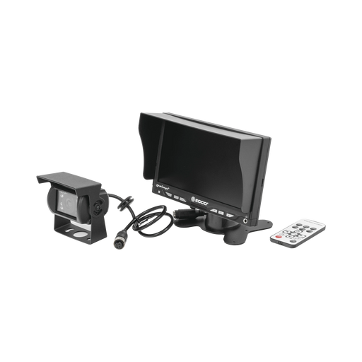 KIT BÁSICO DE MONITOR Y CÁMARA PARA MONTACARGAS Y VEHICULOS-Videograbadoras Móviles y Portátiles-ECCO-K7000B-Bsai Seguridad & Controles