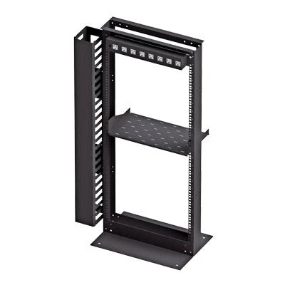 KIT BÁSICO ORGANIZADOR DE REDES DE 24 UNIDADES CON ACCESORIOS-Racks y Gabinetes-LINKEDPRO BY EPCOM-Bsai Seguridad & Controles