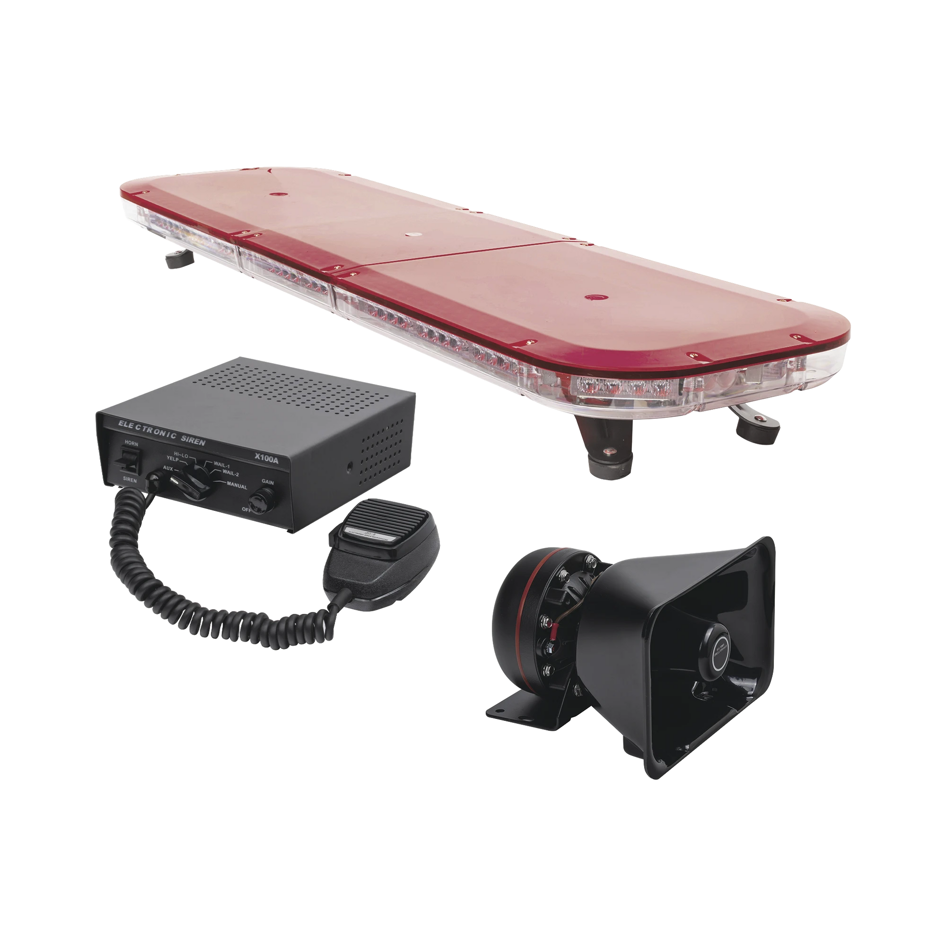 KIT BÁSICO PARA EQUIPAMIENTO DE UNIDADES DE EMERGENCIAS, AMBULANCIAS Y VEHÍCULOS DE BOMBEROS-Barras de Luz / Torretas Vehiculares-EPCOM INDUSTRIAL SIGNALING-Bsai Seguridad & Controles