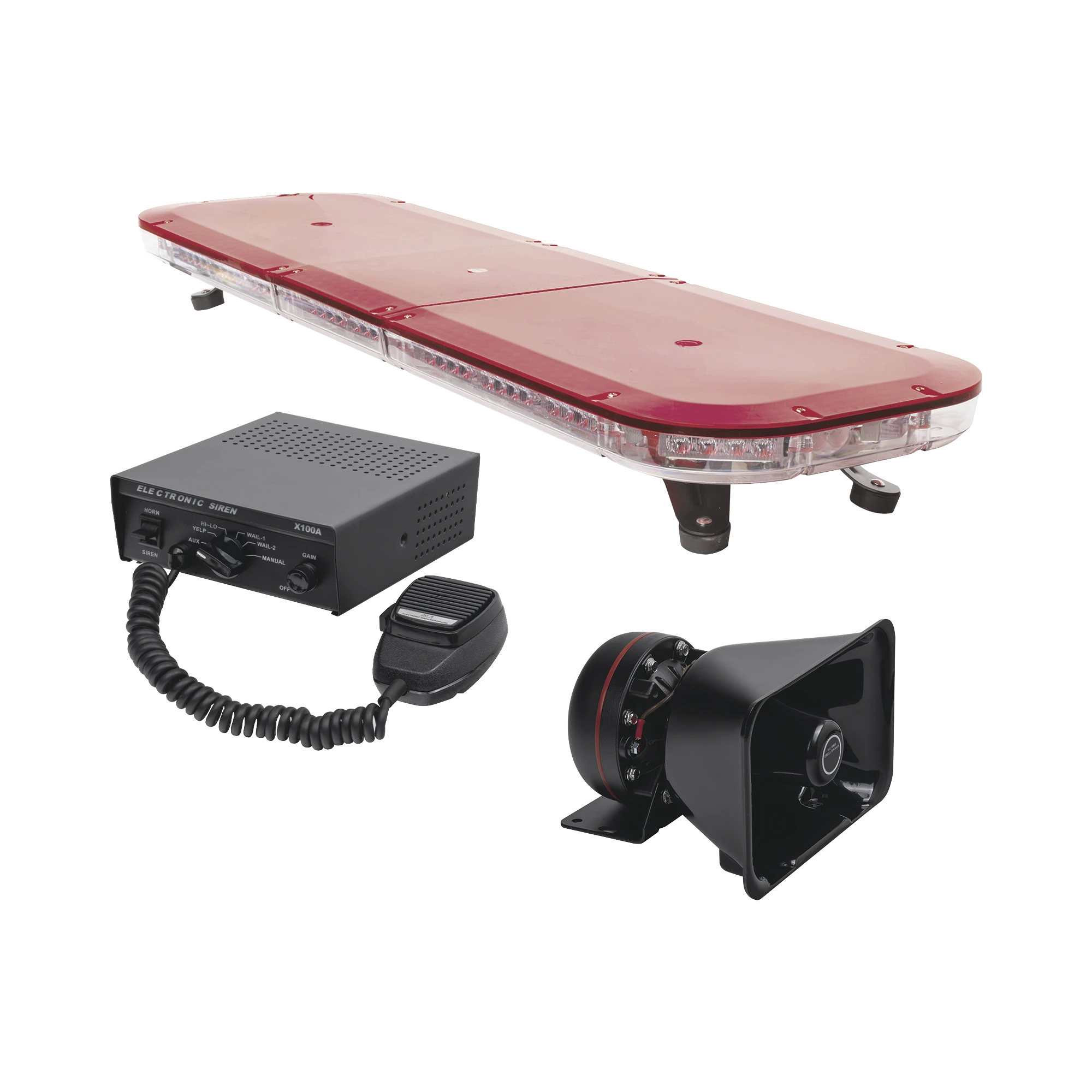 KIT BÁSICO PARA EQUIPAMIENTO DE UNIDADES DE EMERGENCIAS, AMBULANCIAS Y VEHÍCULOS DE BOMBEROS-Barras de Luz / Torretas Vehiculares-EPCOM INDUSTRIAL SIGNALING-Bsai Seguridad & Controles