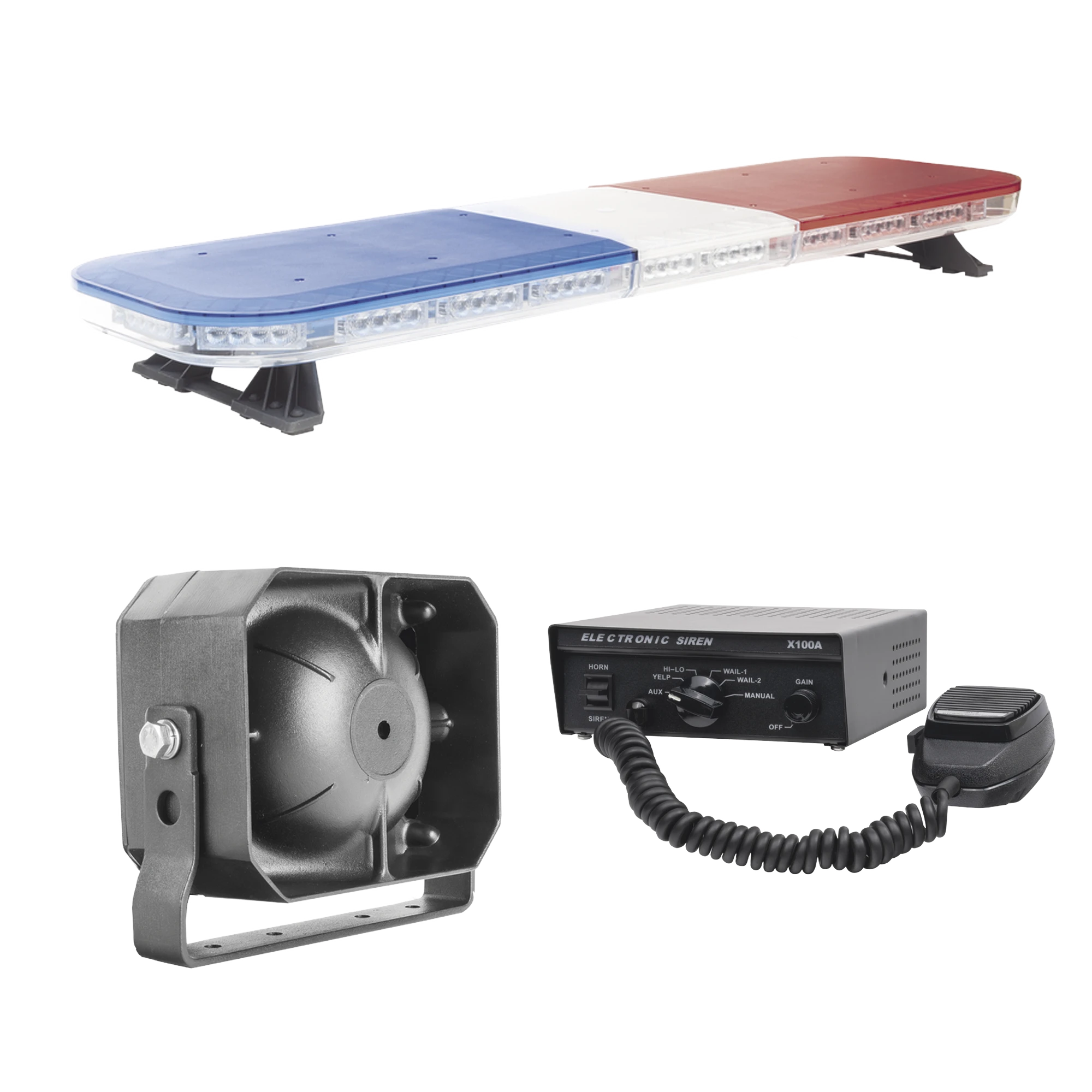 KIT BÁSICO PARA EQUIPAMIENTO DE UNIDADES DE SEGURIDAD PÚBLICA-Barras de Luz / Torretas Vehiculares-EPCOM INDUSTRIAL SIGNALING-Bsai Seguridad & Controles