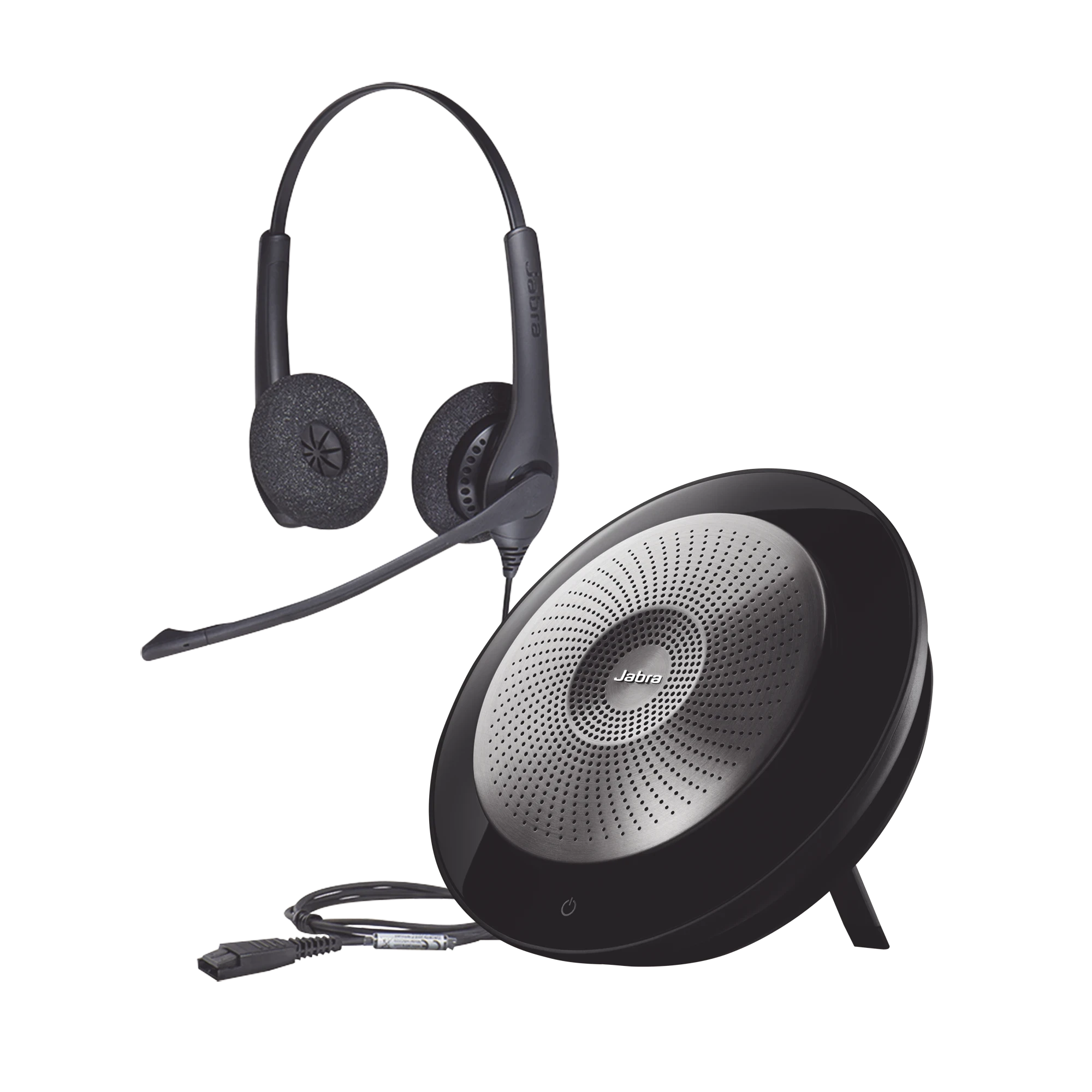 KIT BIZ-1500-DUO-QD Y SPEAK710-VoIP y Telefonía IP-JABRA-Bsai Seguridad & Controles