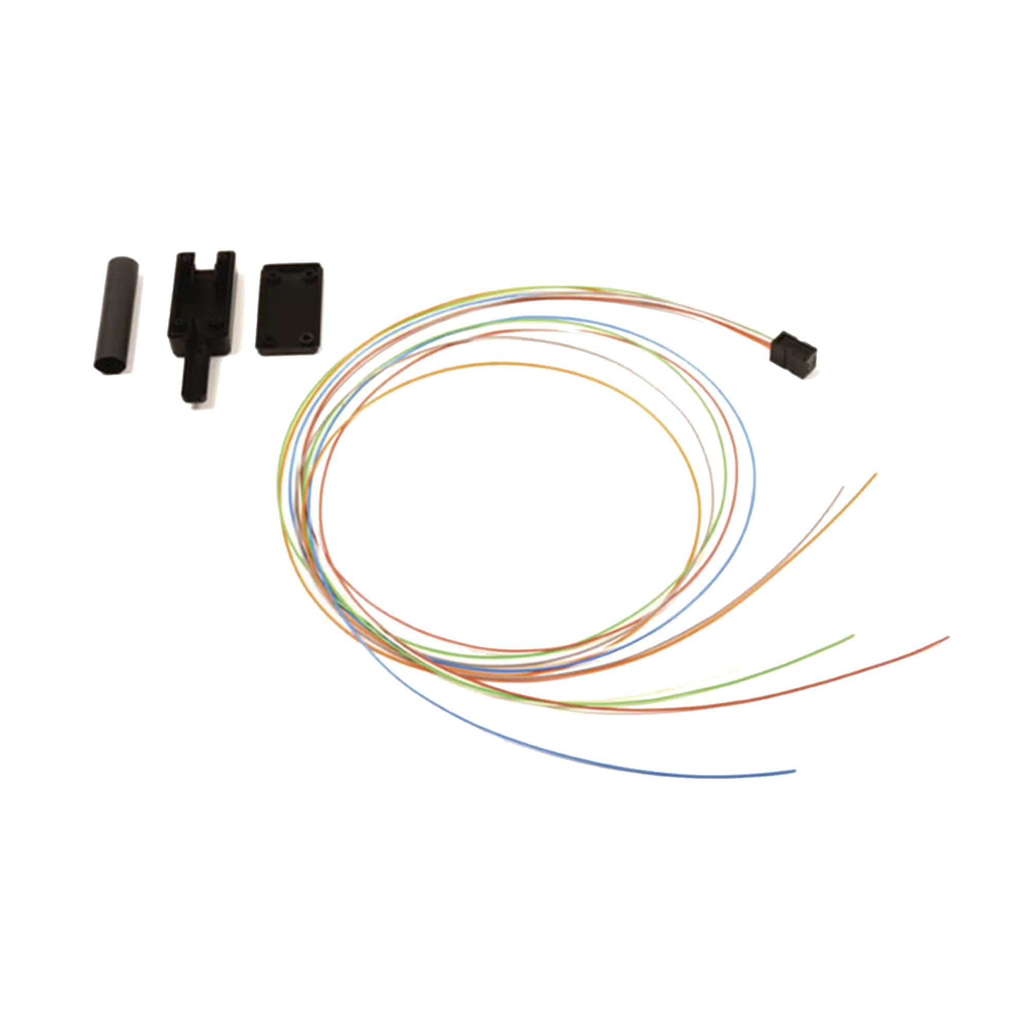 KIT BREAKOUT DE 6 FIBRAS, PARA CONVERTIR FIBRA (LOOSE TUBE) DE 250 A 900 MICRAS, 1 METRO-Jumpers y Pigtails-SIEMON-Bsai Seguridad & Controles