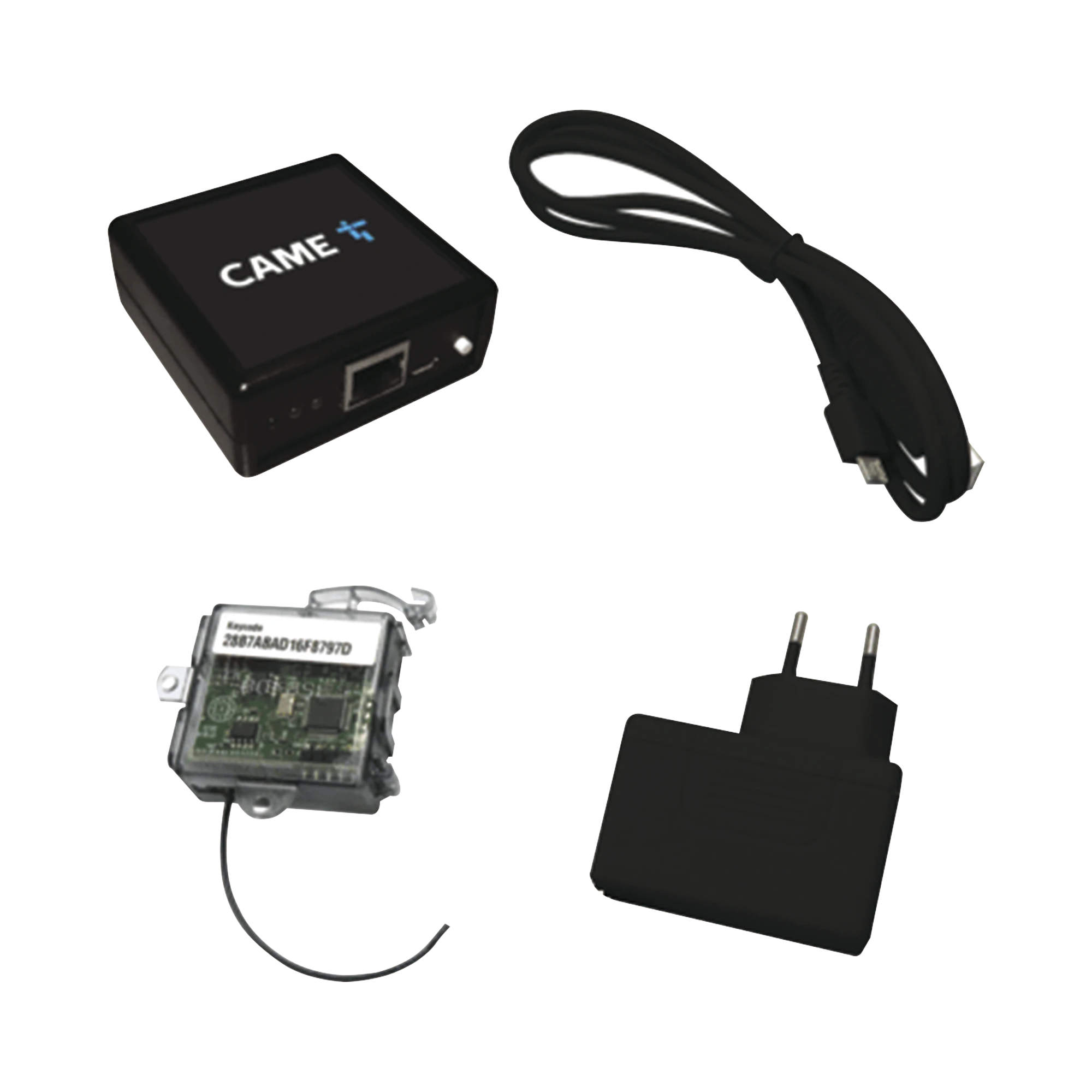 KIT CAME CONNECT / PARA APERTURA DE MOTORES Y BARRERAS POR MEDIO DE APP / 3 PERFILES DE TRABAJO PARA USUARIO, PROPIETARIO E INSTALADOR-Acceso Vehicular-CAME-8K06SA-001-Bsai Seguridad & Controles