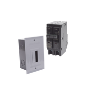 KIT CENTRO DE CARGA PARA EMPOTRAR CON 1 INTERRUPTOR TÉRMICO DE 2 POLOS, 15AMP 120/240VCA 10KA.-CHINT-Bsai Seguridad & Controles