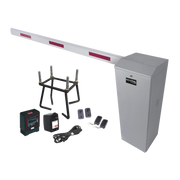 KIT COMPLETO BARRERA IZQUIERDA XB / BRAZO TELESCÓPICO 3.6 ~ 5.5 M / INCLUYE SENSOR DE MASA, TRANSFORMADOR, LAZO, ANCLA, FOTOCELDAS Y 2 CONTROLES INALÁMBRICOS-Acceso Vehicular-ACCESSPRO-Bsai Seguridad & Controles