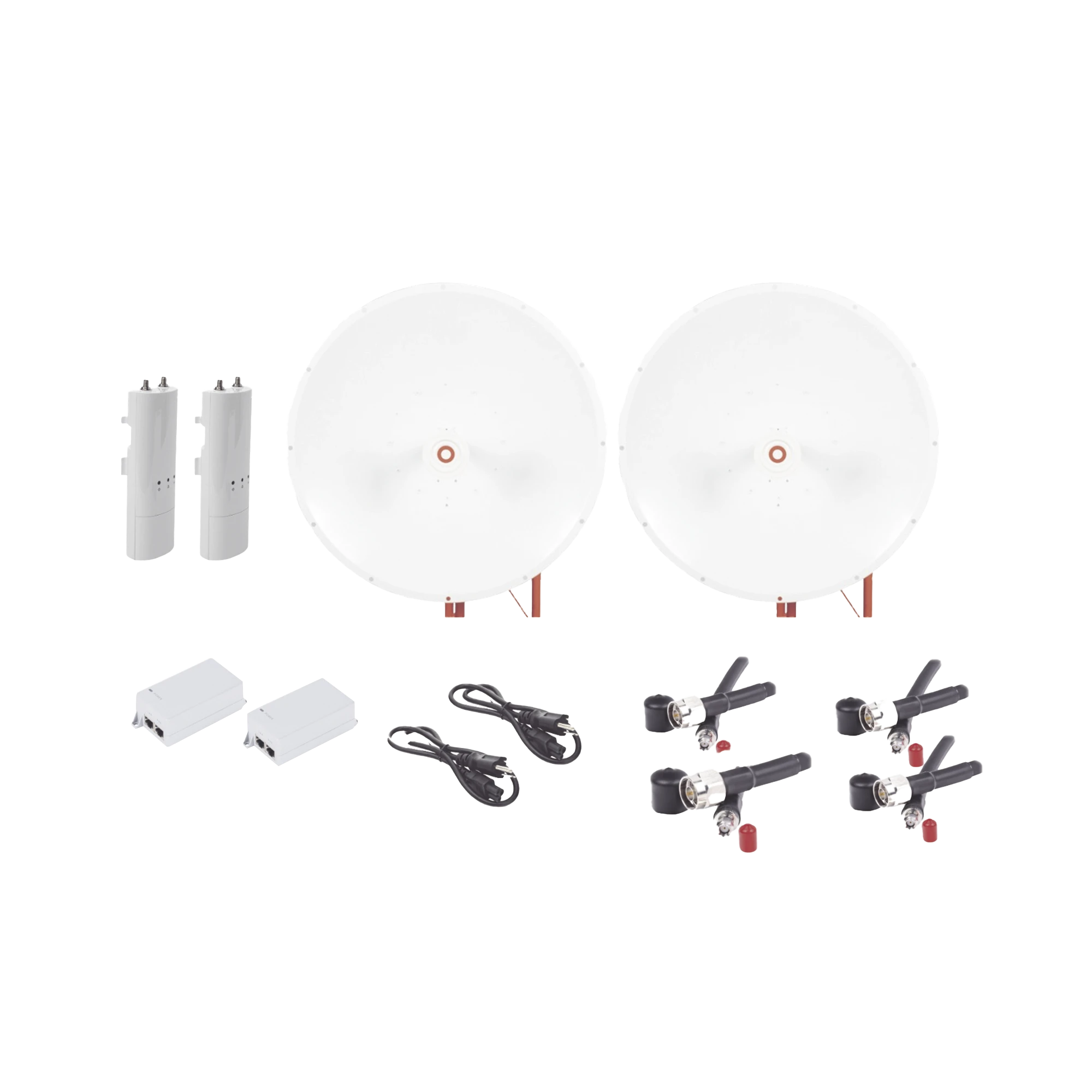 KIT COMPLETO DE RADIO C5C CON ANTENA TXP4865D34DP DE 34 DBI, FRECUENCIA (4.9-6.5 GHZ), PARA HASTA 65 KM, POE, CABLE DE ALIMENTACIÓN Y JUMPERS INCLUIDOS-Enlaces PtP y PtMP-MIMOSA NETWORKS-Bsai Seguridad & Controles
