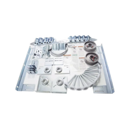 KIT D / HERRAJES P / PUERTAS DE GARAGE-Acceso Vehicular-ACCESSPRO-KT-GR208-Bsai Seguridad & Controles