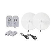 KIT DE 2 RADIOS B5X CON ANTENASTXPD34B5X DE (34 DBI), RANGO DE FRECUENCIA EXTENDIDA (4.9 A 6.4 GHZ), INCLUYE INYECTOR POE, CABLE DE ALIMENTACIÓN Y PARA ALINEACIÓN, DISTANCIA DE HASTA 40 KM-Enlaces PtP y PtMP-MIMOSA NETWORKS-Bsai Seguridad & Controles