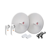 KIT DE 2 RADIOS C5X CON ANTENAS TXPD30C5X (25 DBI), RANGO DE FRECUENCIA EXTENDIDA (4.9 A 6.4 GHZ), INCLUYE INYECTOR POE Y CABLE DE ALIMENTACIÓN-Enlaces PtP y PtMP-MIMOSA NETWORKS-Bsai Seguridad & Controles