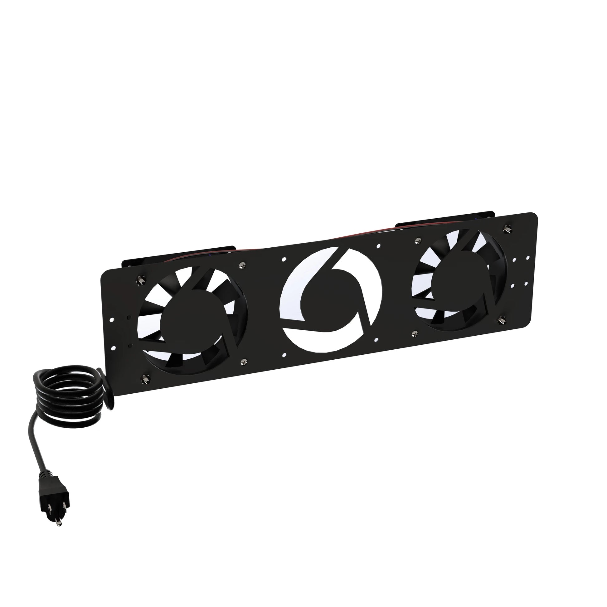 KIT DE 2 VENTILADORES 110 VCA (12 X 12 CM) CON CLAVIJA PARA GABINETE DE PISO.-Racks y Gabinetes-LINKEDPRO BY EPCOM-Bsai Seguridad & Controles