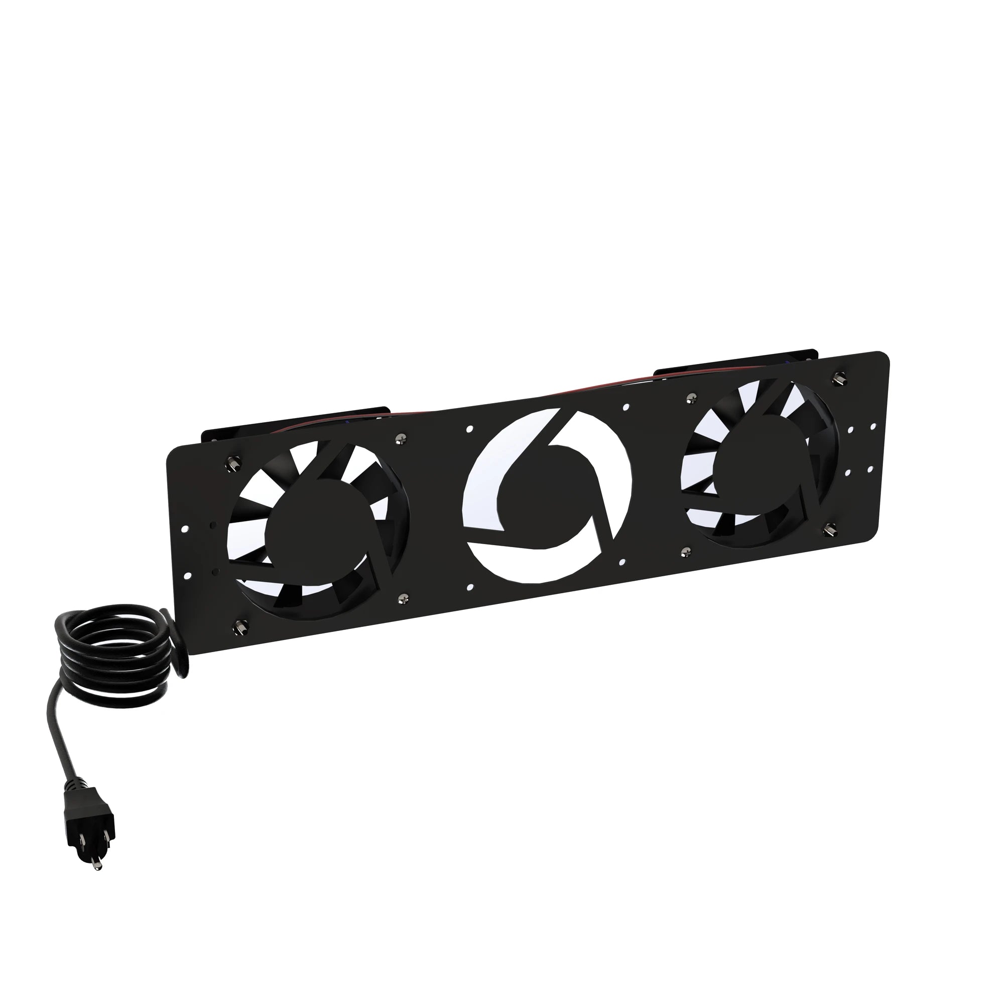 KIT DE 2 VENTILADORES 110 VCA (12 X 12 CM) CON CLAVIJA PARA GABINETE DE PISO.-Racks y Gabinetes-LINKEDPRO BY EPCOM-Bsai Seguridad & Controles