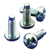 KIT DE 20 TORNILLOS #10-32 X 0.75, PARA USO CON RIELES DE TORNILLO DIRECTO O TUERCA ENJAULADA, DE ACERO, COLOR NEGRO-Racks y Gabinetes-HOFFMAN-Bsai Seguridad & Controles