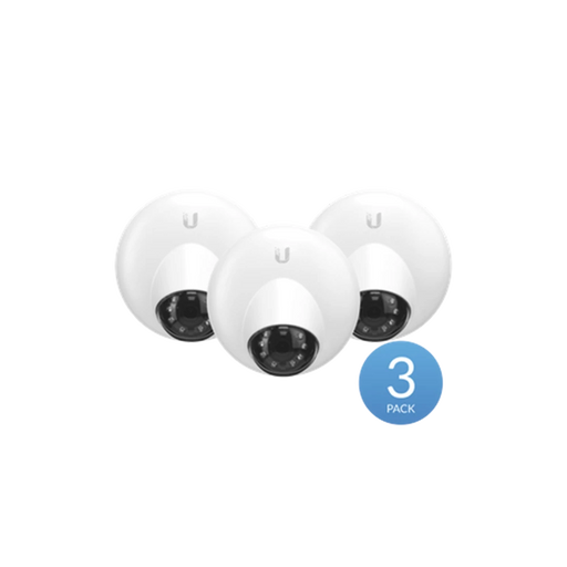 KIT DE 3 CAMARAS DOMO IP UNIFI RESOLUCIÓN 1080P PARA INTERIOR, 802.3AF, MICRÓFONO INTEGRADO, VISTA NOCTURNA, VISUALIZADOR DESDE LA NUBE-Cámaras IP-UBIQUITI-UVC-G3-DOME-3-Bsai Seguridad & Controles