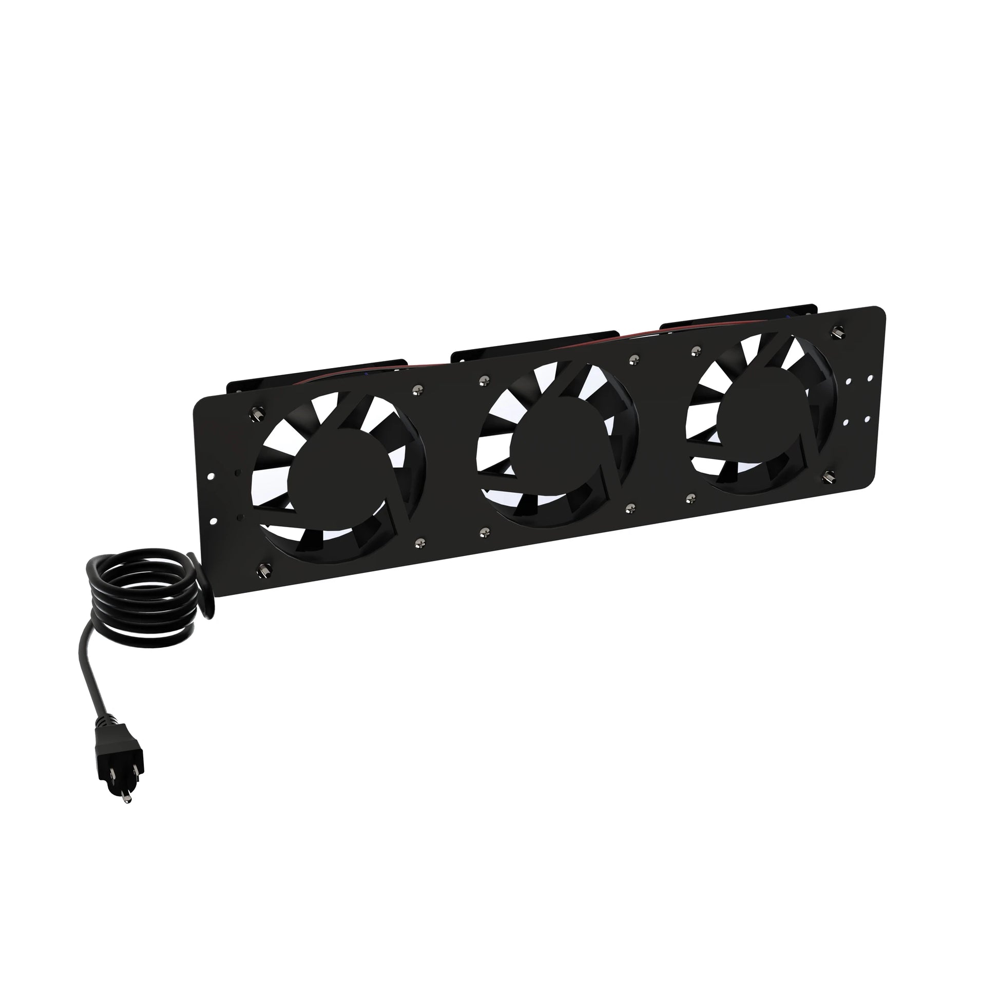 KIT DE 3 VENTILADORES 110 VCA (12 X 12 CM) CON CLAVIJA PARA GABINETE DE PISO.-Racks y Gabinetes-LINKEDPRO BY EPCOM-Bsai Seguridad & Controles