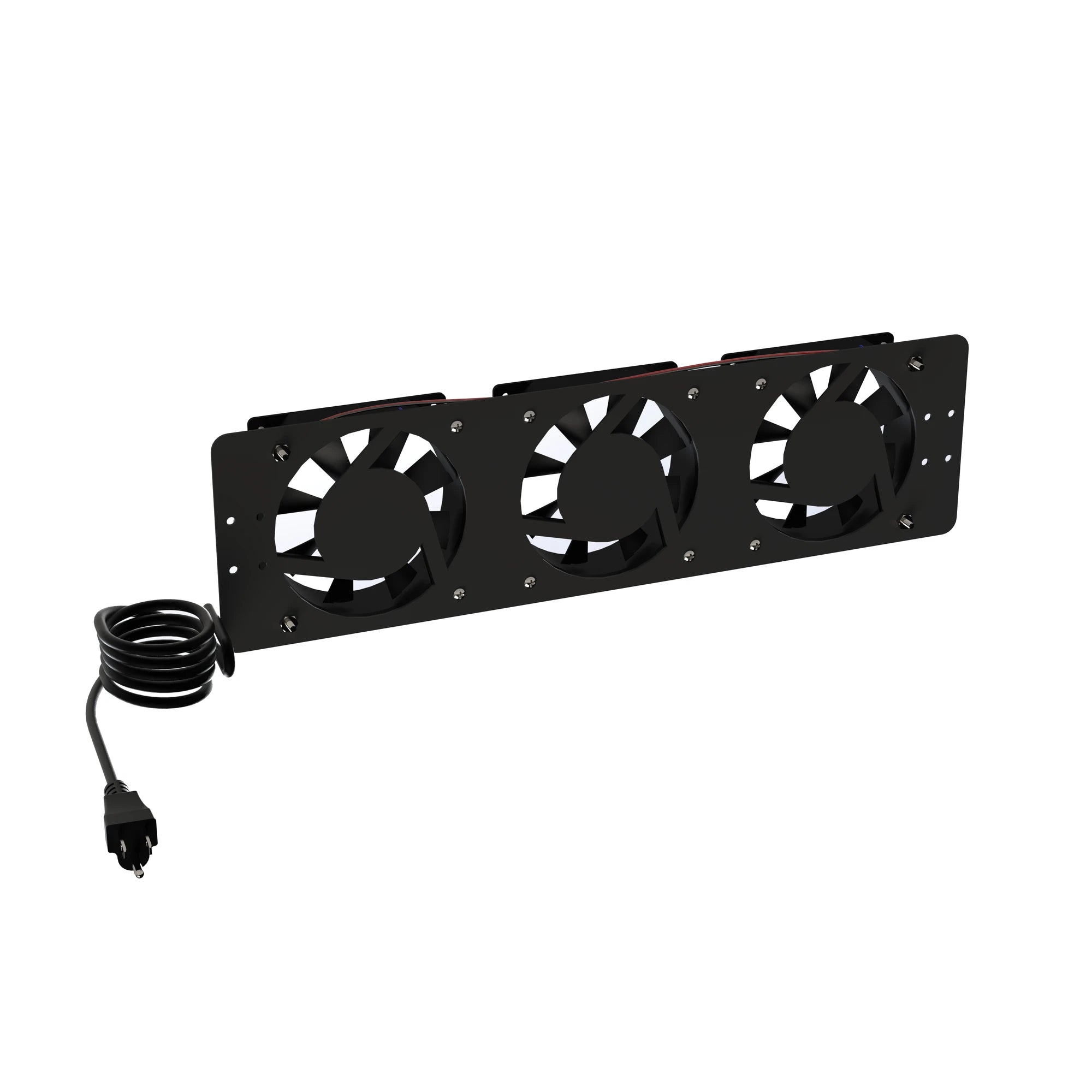 KIT DE 3 VENTILADORES 110 VCA (12 X 12 CM) CON CLAVIJA PARA GABINETE DE PISO.-Racks y Gabinetes-LINKEDPRO BY EPCOM-Bsai Seguridad & Controles