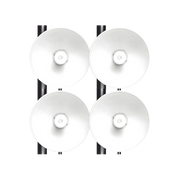 KIT DE 4 RADIOS FORCE4625 DE ALTO DESEMPEÑO / WI-FI 6E / HASTA 1 GBPS / 5925 - 7125 MHZ / ANTENA INTEGRADA 25 DBI-Enlaces PtP y PtMP-CAMBIUM NETWORKS-FORCE-4625-4PACK-Bsai Seguridad & Controles