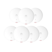 KIT DE 7 - PUNTO DE ACCESO WI-FI 6 / 1.775 GBPS / MU-MIMO 2X2:2 (2.4GHZ Y 5GHZ) / SMART ANTENNA 20% MÁS COBERTURA / INSTALACIÓN EN TECHO Y PARED / SEGURIDAD WP3 / CON ADMINISTRACIÓN GRATUITA DESDE LA NUBE-Redes WiFi-HUAWEI-Bsai Seguridad & Controles