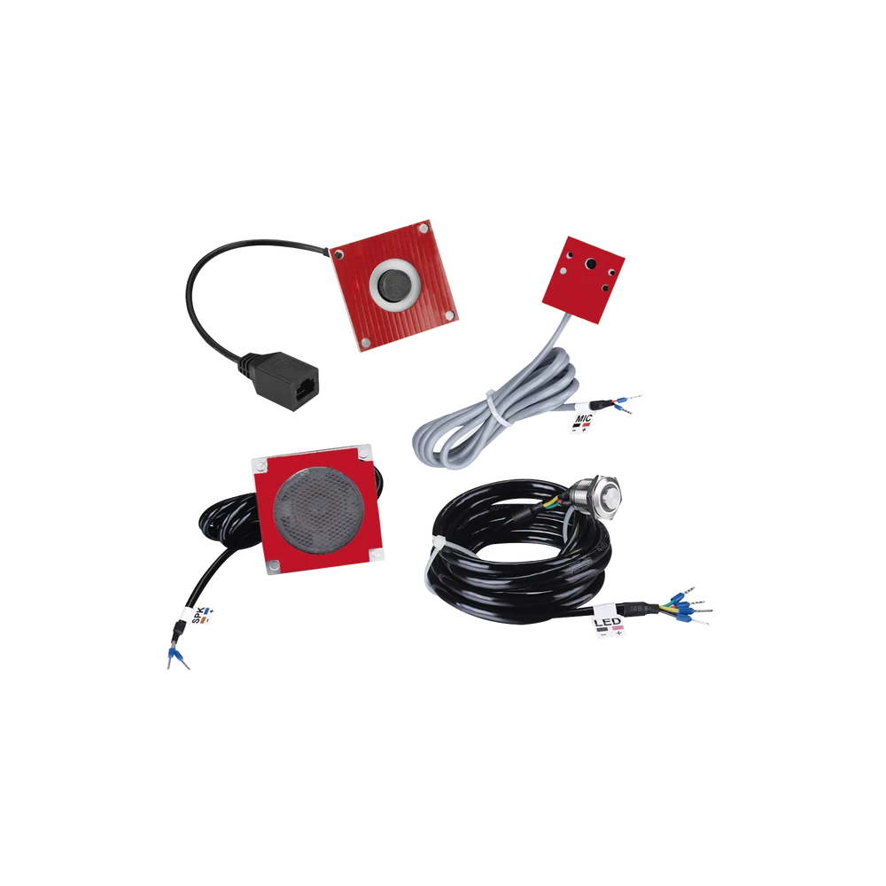 KIT DE ACCESORIOS PARA EL MODELO PA2F, INCLUYE CÁMARA, MICRÓFONO, PARLANTE Y BOTÓN, MÚLTIPLES APLICACIONES-Audio Porteros-FANVIL-Bsai Seguridad & Controles