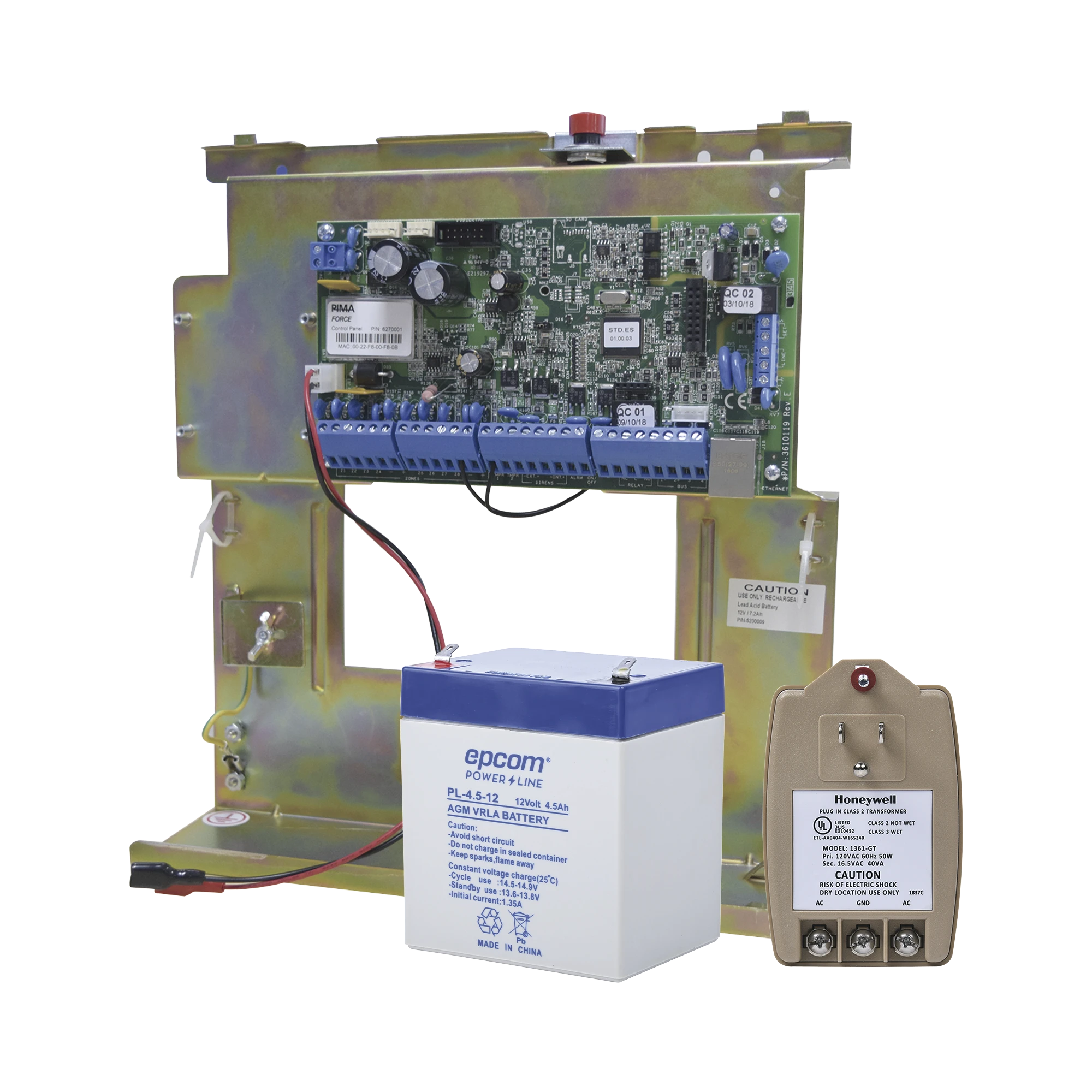 KIT DE ALARMA CON SENSORES CABLEADOS, CONEXIÓN IP CON APP PIMALINK3.0 GRATIS!-Alarmas-PIMA-Bsai Seguridad & Controles