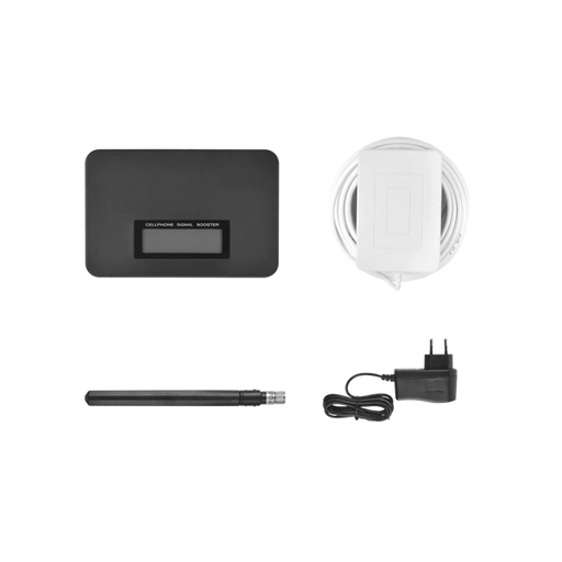 KIT DE AMPLIFICADOR DE SEÑAL CELULAR PARA MEJORAR LAS LLAMADAS TELEFÓNICAS DE TELCEL, MOVISTAR Y AT&T | MEJORA LA TRANSFERENCIA DE DATOS 3G | HASTA 300 METROS CUADRADOS DE COBERTURA O HASTA 2 O 3 HABITACIONES-Cobertura para Celular-EPCOM-EP-865-17-Bsai Seguridad & Controles