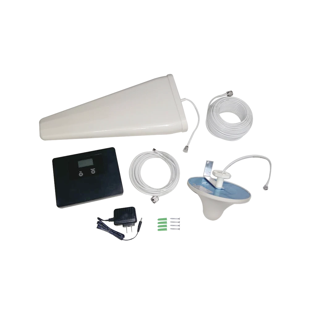 KIT DE AMPLIFICADOR DE SEÑAL CELULAR | DOBLE BANDA | MEJORA LAS LLAMADAS, SOPORTA 3G Y *4G LTE | 70 DB DE GANANCIA MÁXIMA, CUBRE ÁREAS DE HASTA 500 METROS CUADRADOS-Cobertura para Celular-EPCOM-Bsai Seguridad & Controles