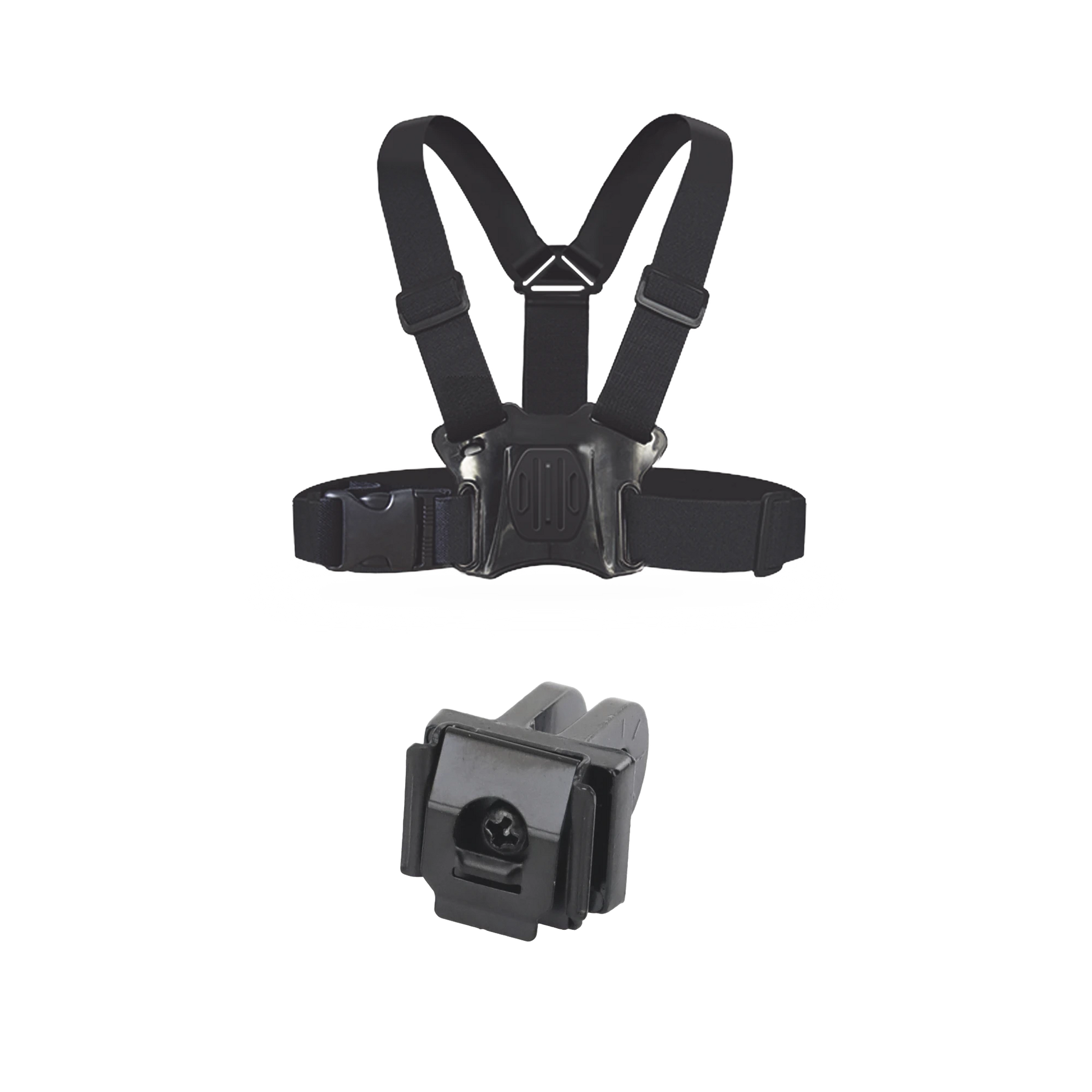 KIT DE ARNES DE PECHO Y ADAPTADOR PARA BODY CAM HIKVISION / COMPATIBLE CON DS-MH2311 Y DS-MCW406.-Videograbadoras Móviles, Dash Cams y Body Cams-HIKVISION-Bsai Seguridad & Controles