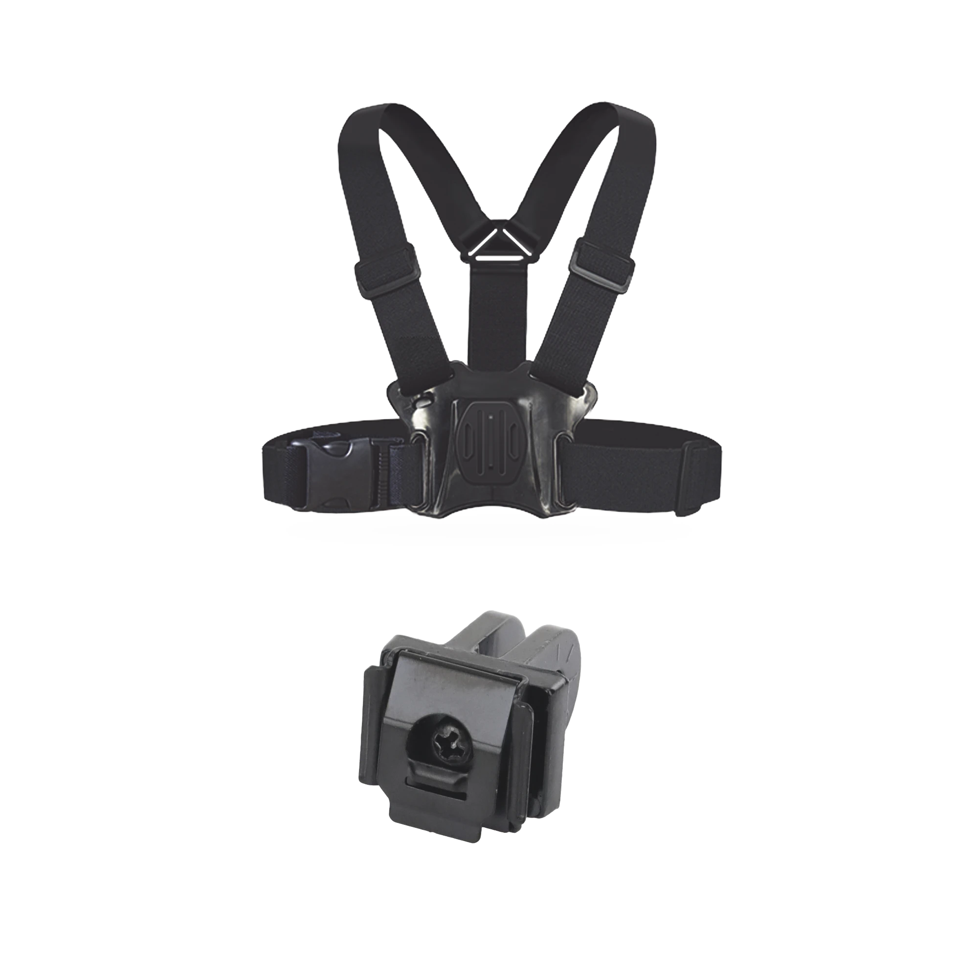 KIT DE ARNES DE PECHO Y ADAPTADOR PARA BODY CAM HIKVISION / COMPATIBLE CON DS-MH2311 Y DS-MCW406.-Videograbadoras Móviles, Dash Cams y Body Cams-HIKVISION-Bsai Seguridad & Controles