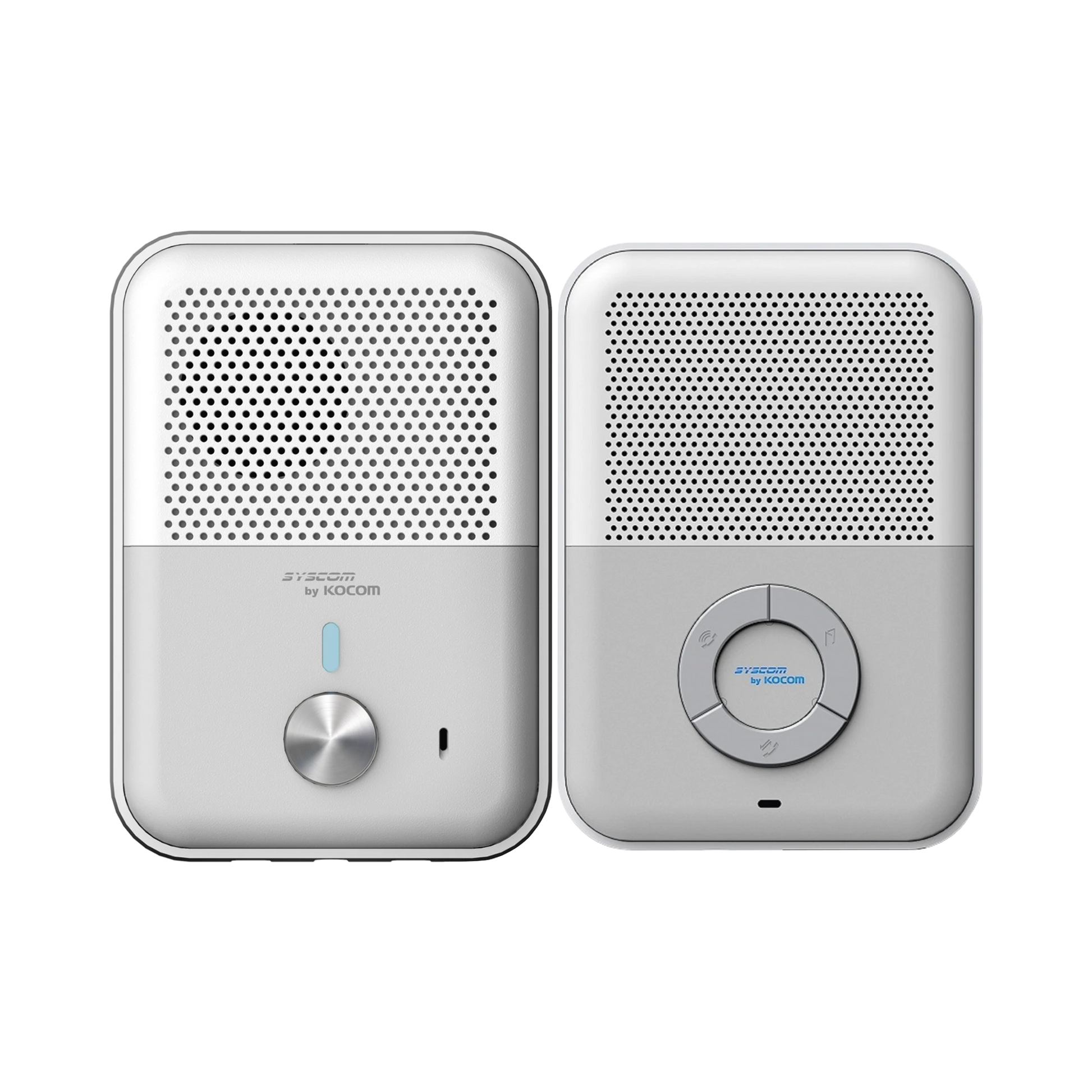 KIT DE AUDIO PORTERO CON AURICULAR MANOS LIBRES Y FRENTE DE CALLE NUEVO DISEÑO-Videoporteros e Interfonos-KOCOM-Bsai Seguridad & Controles