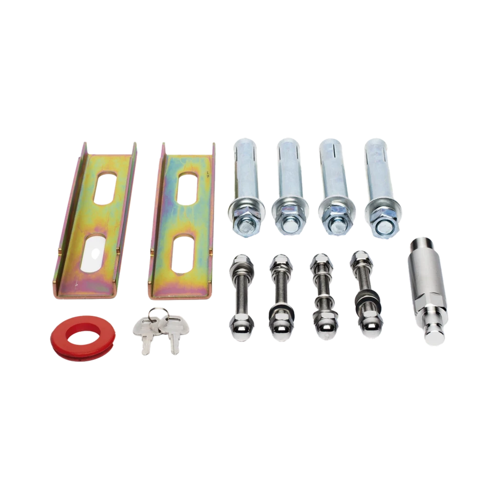 KIT DE BARRERA VEHICULAR IZQUIERDA Y BRAZO TELESCÓPICO DE HASTA 5.5 M / FINALES DE CARRERA AJUSTABLES POR PROGRAMACIÓN / MOVIMIENTO FLUIDO / DISEÑO ELEGANTE COLOR GRIS / CON CORONA LED SEMAFORIZADA-Barreras Vehiculares-ACCESSPRO-Bsai Seguridad & Controles