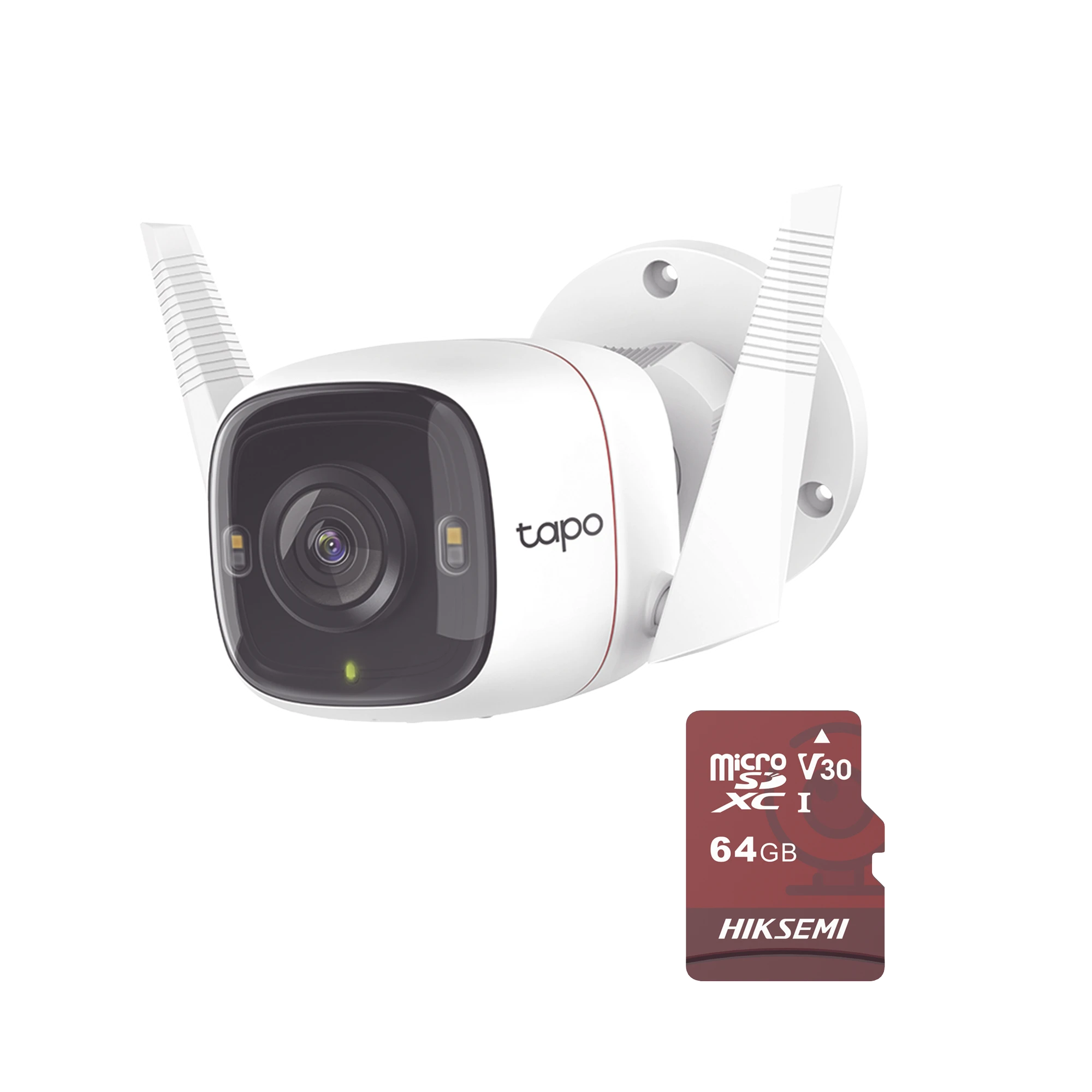 KIT DE CÁMARA IP WI-FI / INCLUYE 1 PIEZA MODELO TAPO-C320WS / UTILIZA LA APP TAPO / 1 MEMORIA MICRO SD MODELO MOD HS-TF-E1/64G-Cámaras IP y NVRs-TP-LINK-Bsai Seguridad & Controles