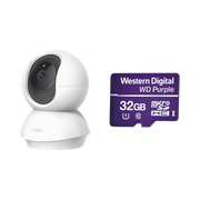 KIT DE CÁMARA IP WI-FI / INCLUYE 1 PIEZA MODELO TAPOC200 / 2 MEGAPIXEL / AUDIO DOBLE VÍA / UTILIZA LA APP TAPO / 1 MEMORIA MICRO SD MODELO MOD WD32MSD-Cámaras IP y NVRs-TP-LINK-Bsai Seguridad & Controles