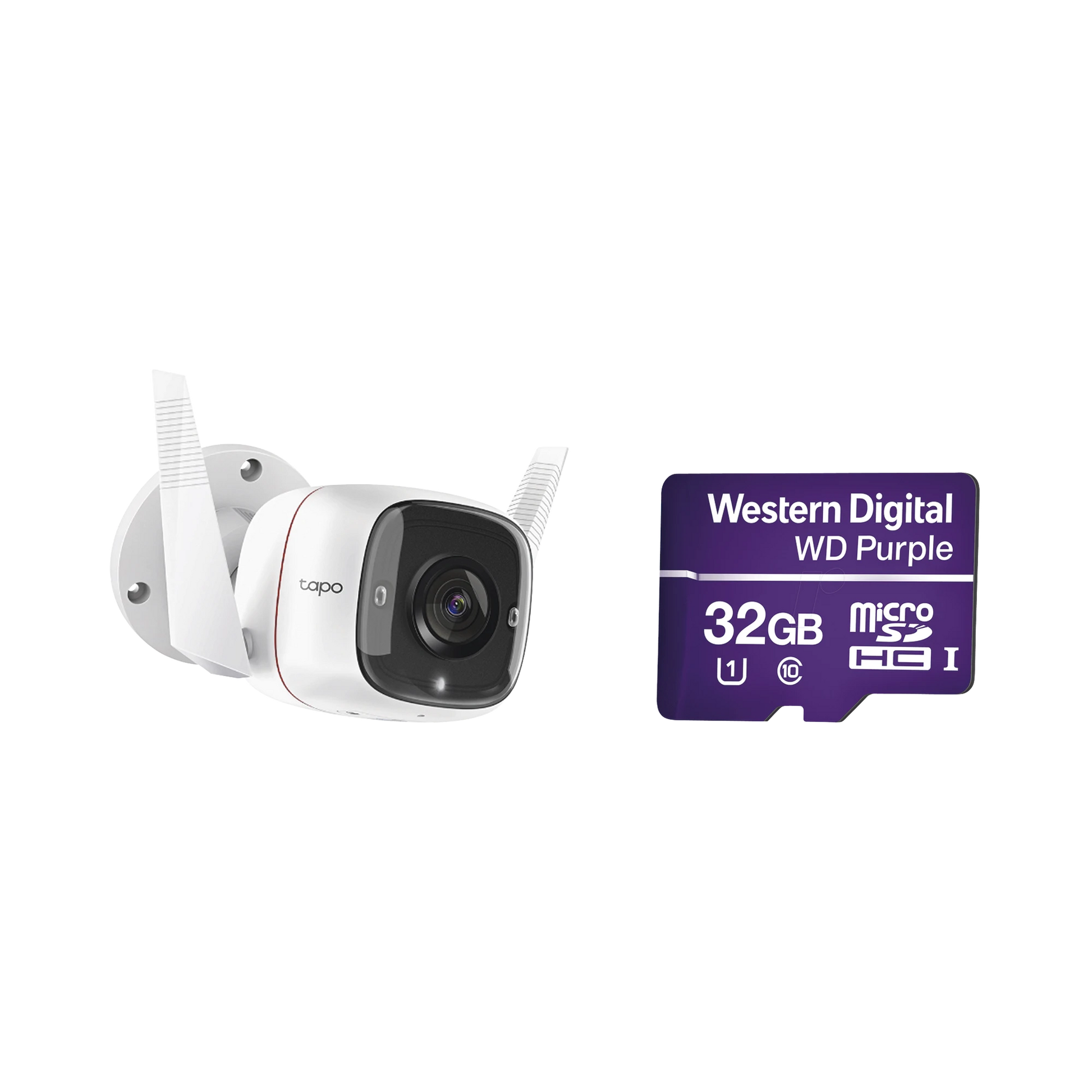 KIT DE CÁMARA IP WI-FI / INCLUYE 1 PIEZA MODELO TAPOC310 / 2 MEGAPIXEL / AUDIO DOBLE VÍA / UTILIZA LA APP TAPO / 1 MEMORIA MICRO SD MODELO WD32MSD-Servidores / Almacenamiento-TP-LINK-Bsai Seguridad & Controles
