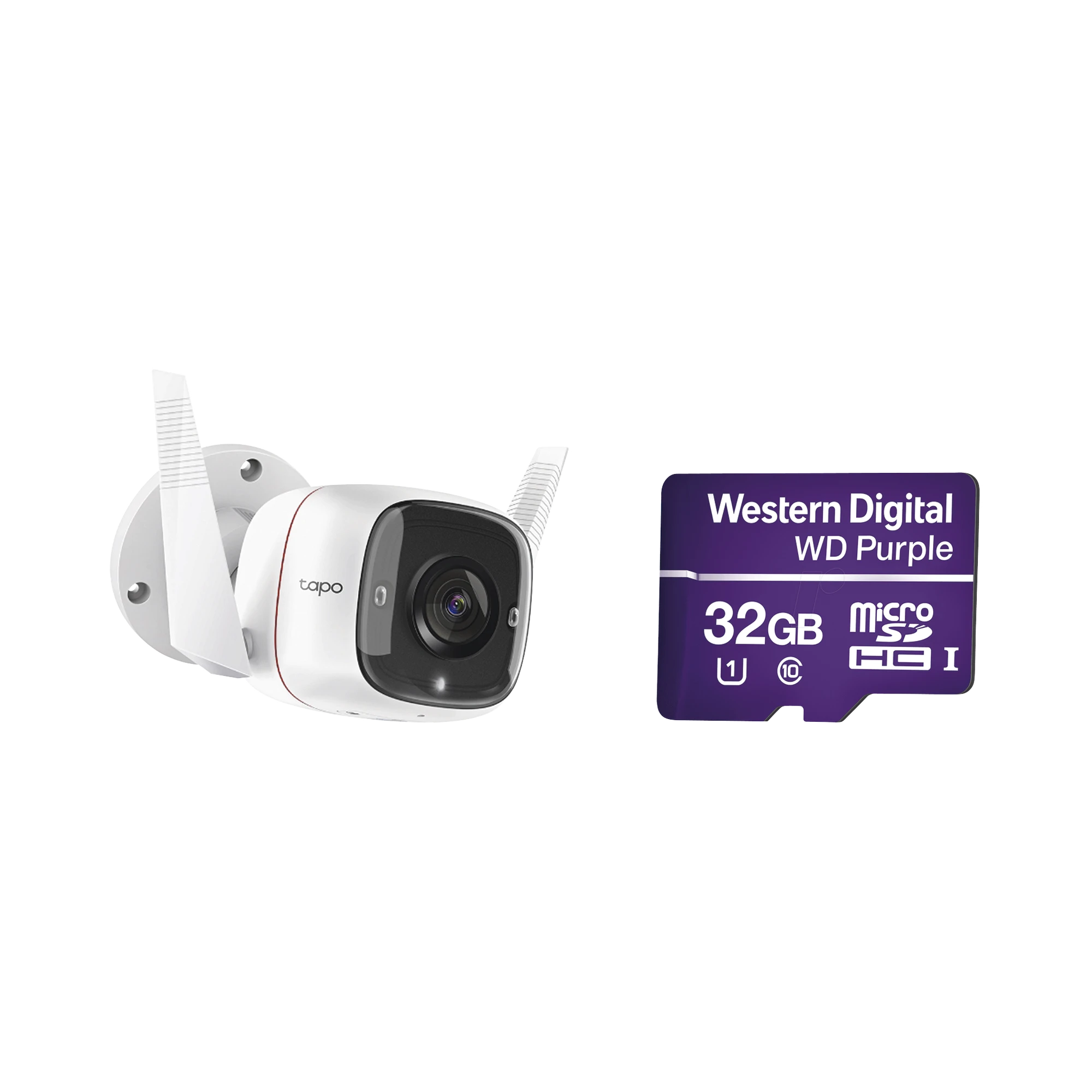 KIT DE CÁMARA IP WI-FI / INCLUYE 1 PIEZA MODELO TAPOC310 / 2 MEGAPIXEL / AUDIO DOBLE VÍA / UTILIZA LA APP TAPO / 1 MEMORIA MICRO SD MODELO WD32MSD-Servidores / Almacenamiento-TP-LINK-Bsai Seguridad & Controles