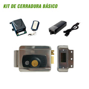 KIT DE CERRADURA AX-SLOCK CONTROL REMOTO AX-REC10 Y FUENTE DE PODER INCLUYE ELEMENTOS PARA APERTURAR UNA PUERTA A DISTANCIA-Cerraduras-AXCEZE-Bsai Seguridad & Controles